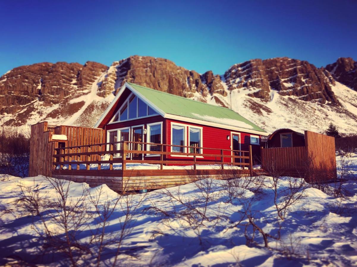 Mulakot Cosy Cabins Боргарнес Экстерьер фото