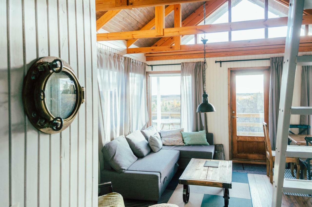 Mulakot Cosy Cabins Боргарнес Экстерьер фото
