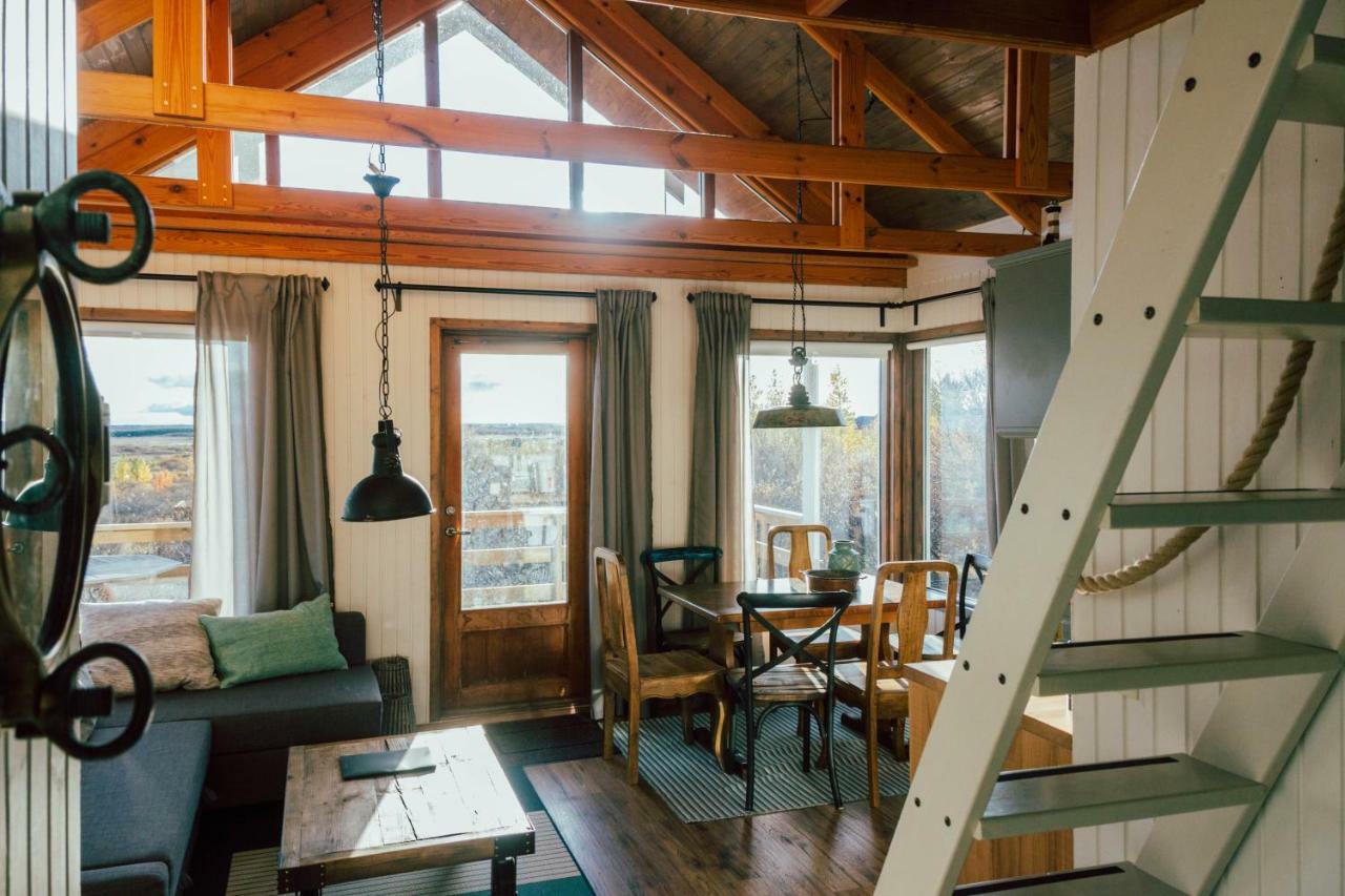 Mulakot Cosy Cabins Боргарнес Экстерьер фото