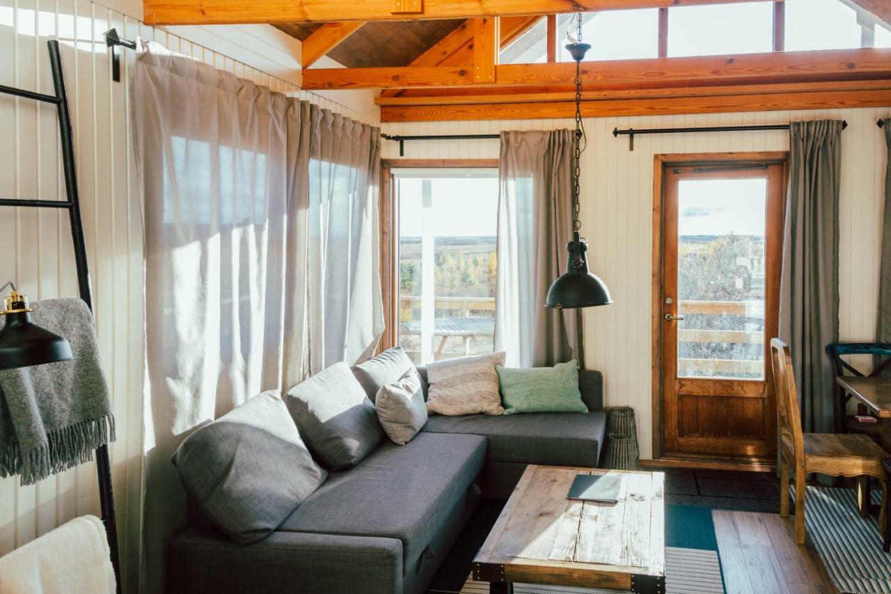 Mulakot Cosy Cabins Боргарнес Экстерьер фото